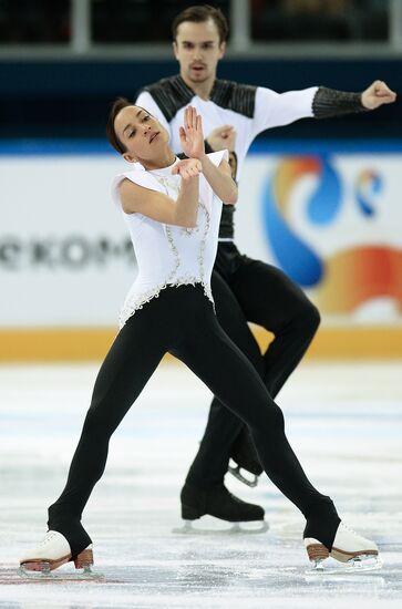 Russian Figure Skating Championship. Pairs. Short Program
