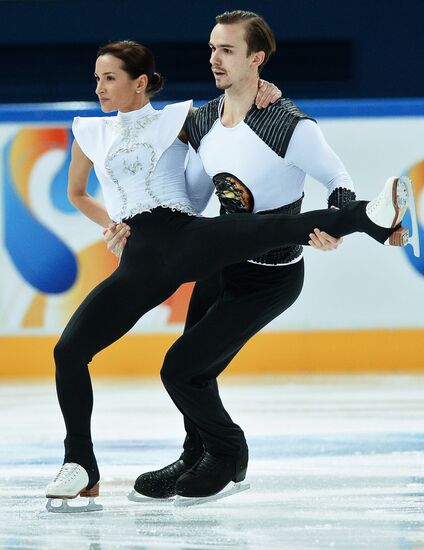 Russian Figure Skating Championship. Pairs. Short Program