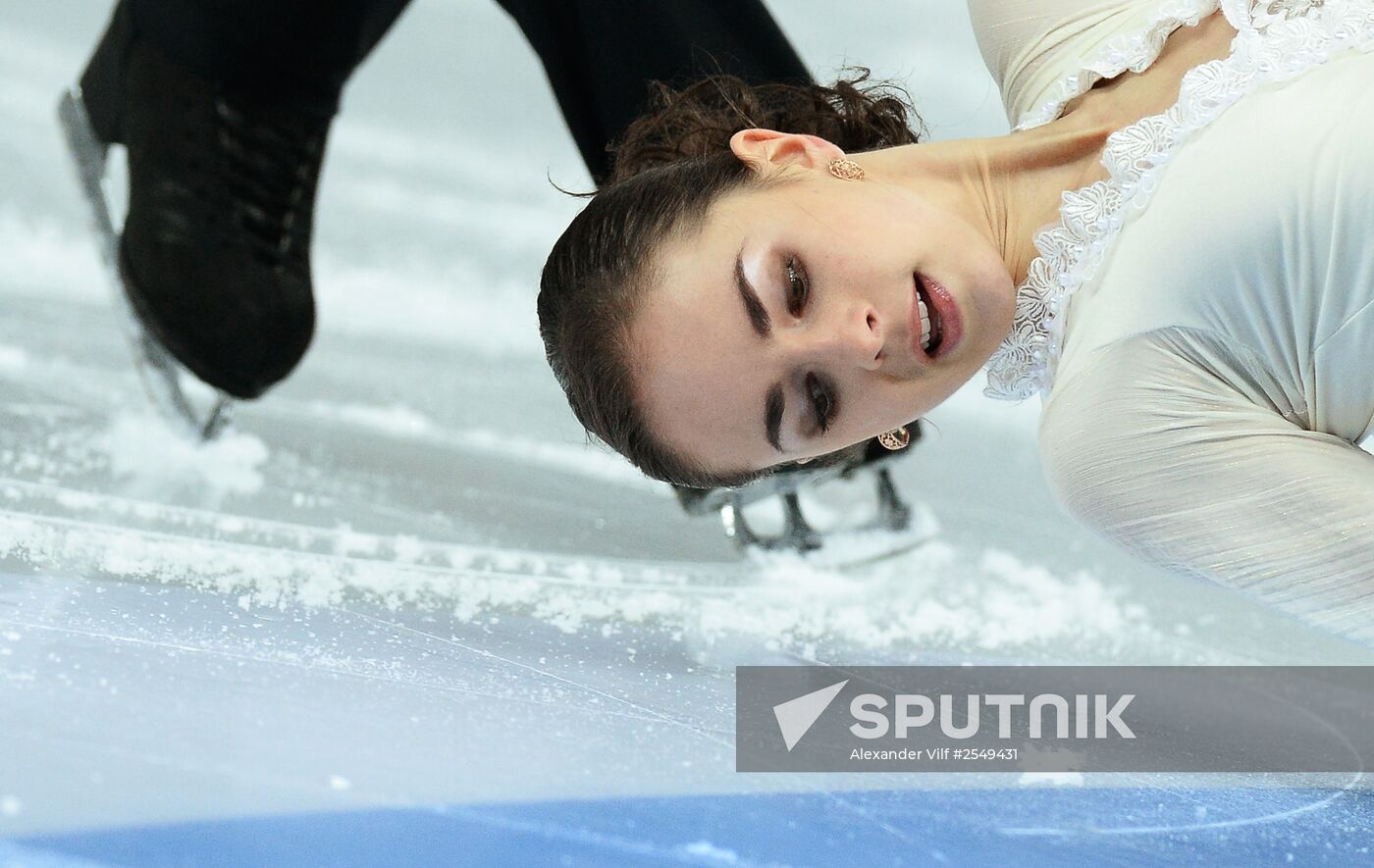 Russian Figure Skating Championship. Pairs. Short Program