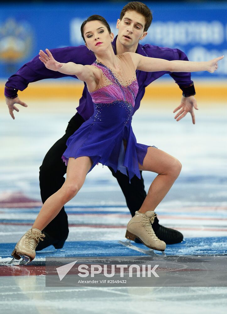 Russian Figure Skating Championship. Pairs. Short Program