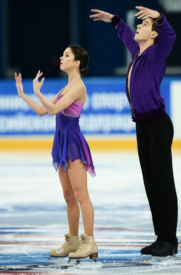 Russian Figure Skating Championship. Pairs. Short Program