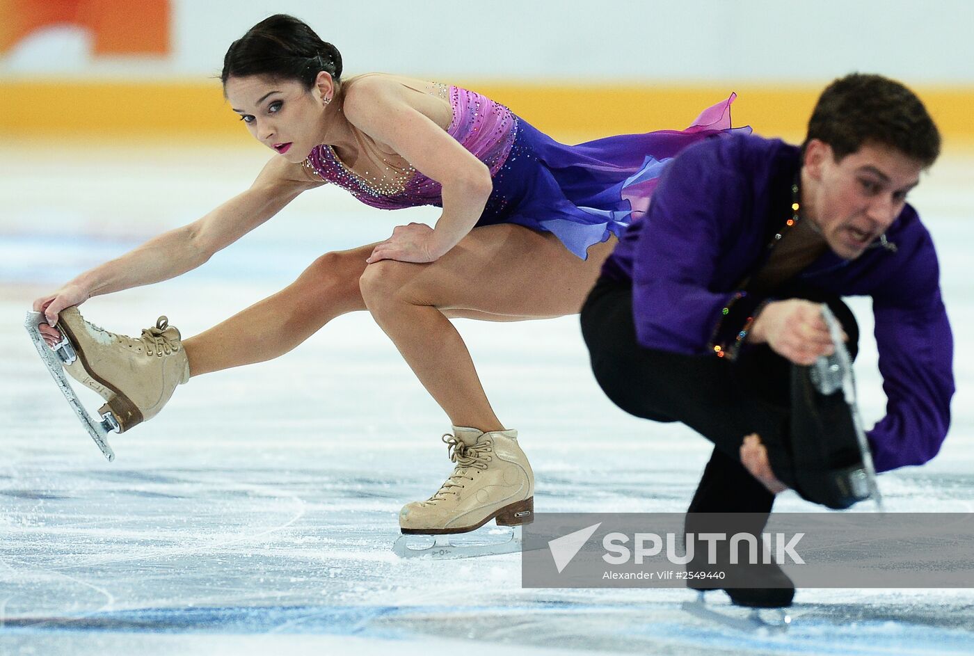 Russian Figure Skating Championship. Pairs. Short Program