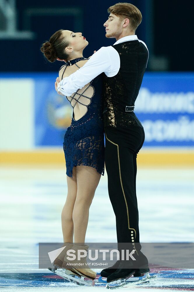 Russian Figure Skating Championship. Pairs. Short Program