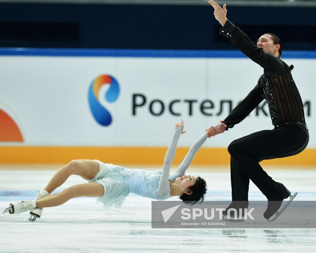 Russian Figure Skating Championship. Pairs. Short Program