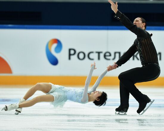 Russian Figure Skating Championship. Pairs. Short Program