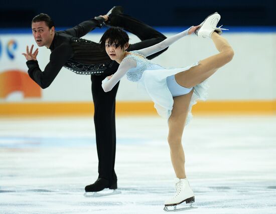 Russian Figure Skating Championship. Pairs. Short Program