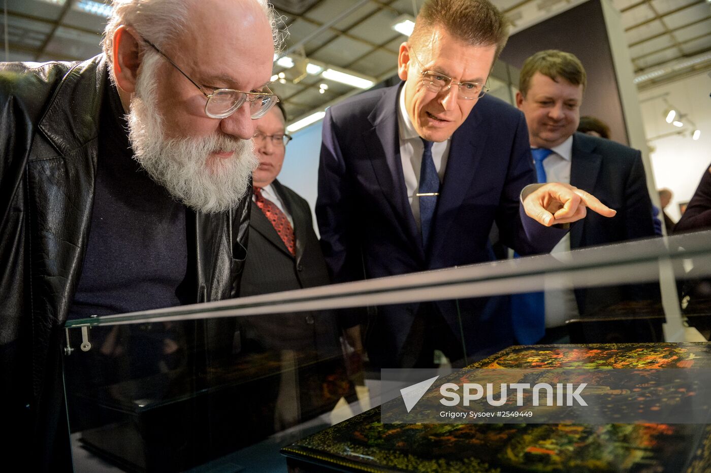 Opening of Palekh-Treasure of Russia exhibition