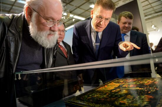 Opening of Palekh-Treasure of Russia exhibition