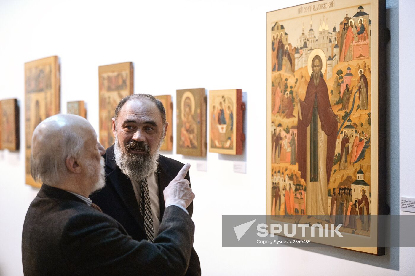Opening of Palekh-Treasure of Russia exhibition