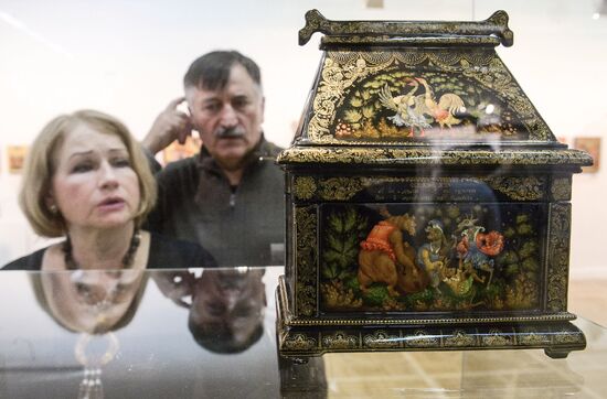 Opening of Palekh-Treasure of Russia exhibition