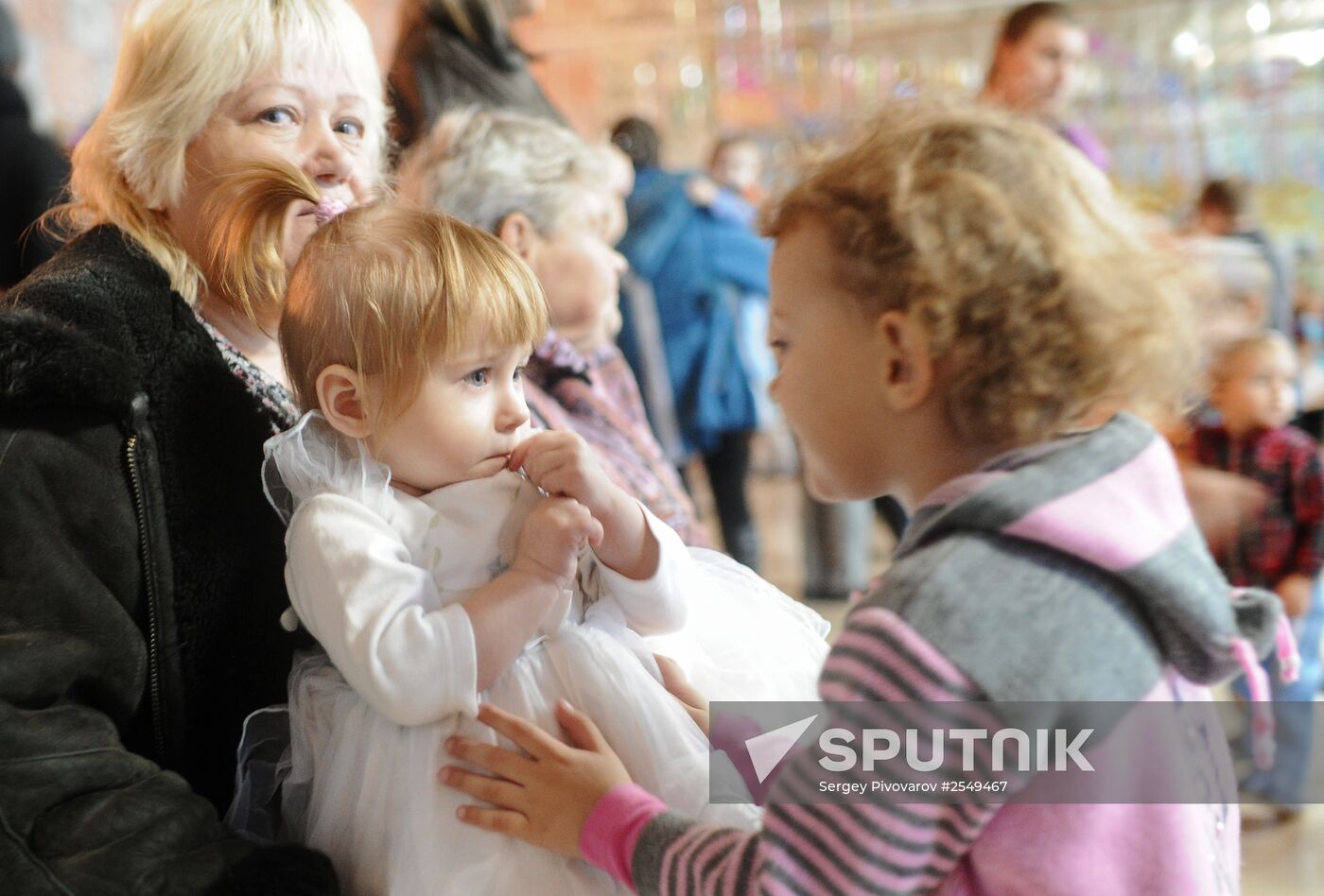 New Year party for Ukrainian refugee children in Rostov Region