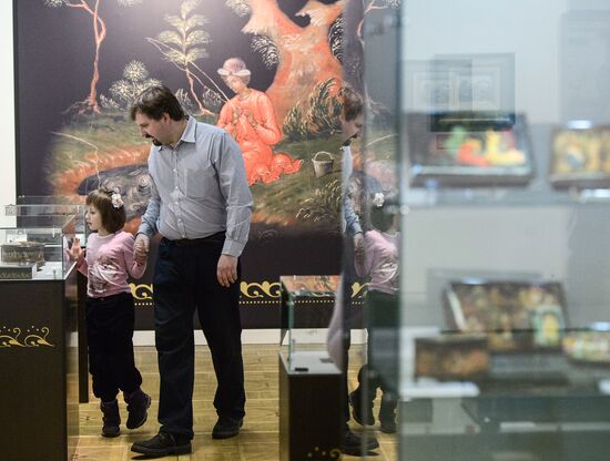 Opening of Palekh-Treasure of Russia exhibition