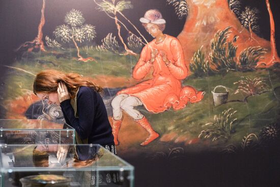 Opening of Palekh-Treasure of Russia exhibition