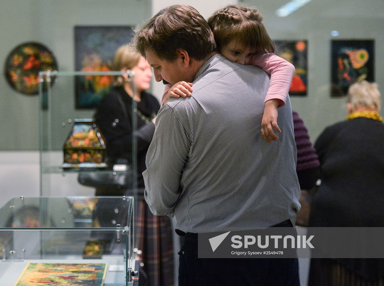 Opening of Palekh-Treasure of Russia exhibition