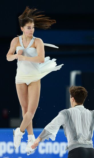 Russian Figure Skating Championship. Pairs. Short Program