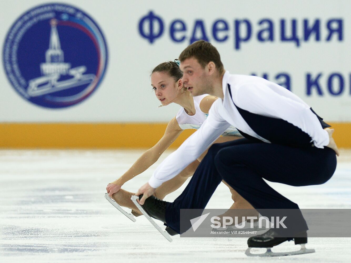 Russian Figure Skating Championship. Pairs. Short Program