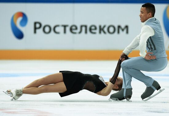 Russian Figure Skating Championship. Pairs. Short Program