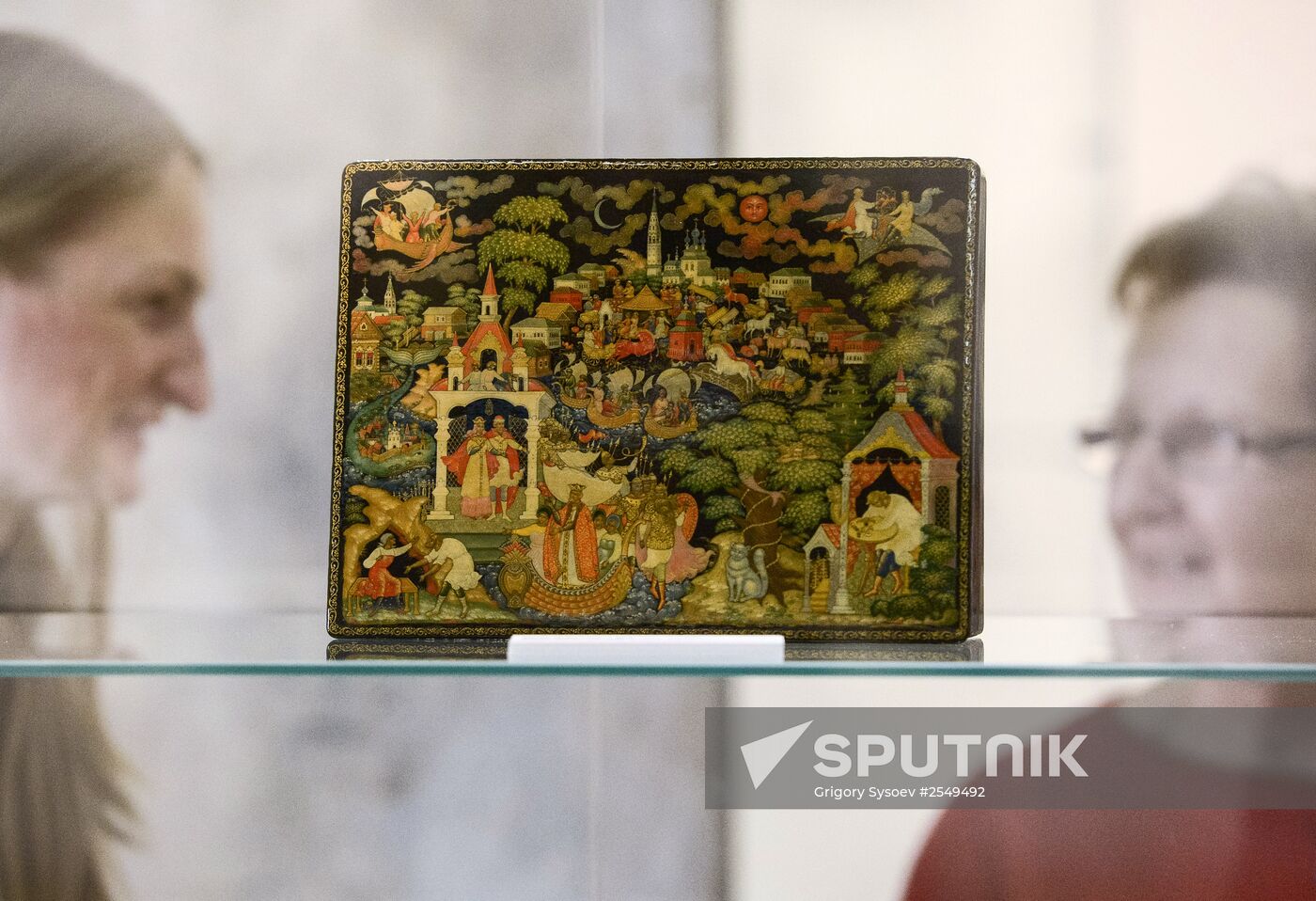 Opening of Palekh-Treasure of Russia exhibition
