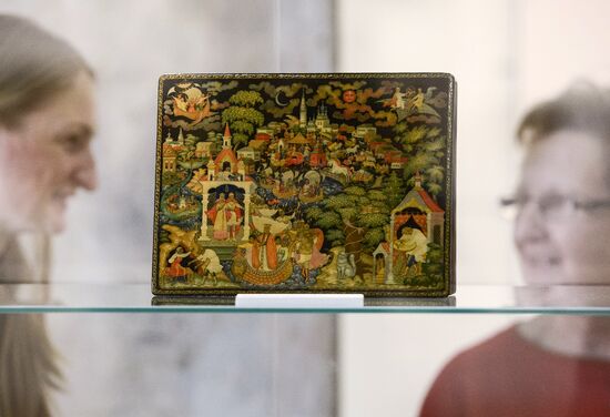 Opening of Palekh-Treasure of Russia exhibition