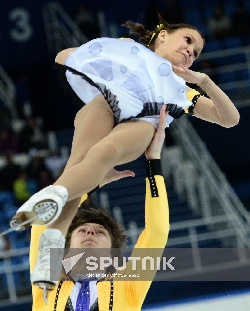 2015 Russian Figure Skating Championships. Pairs. Short program