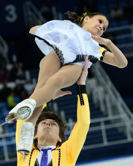 2015 Russian Figure Skating Championships. Pairs. Short program