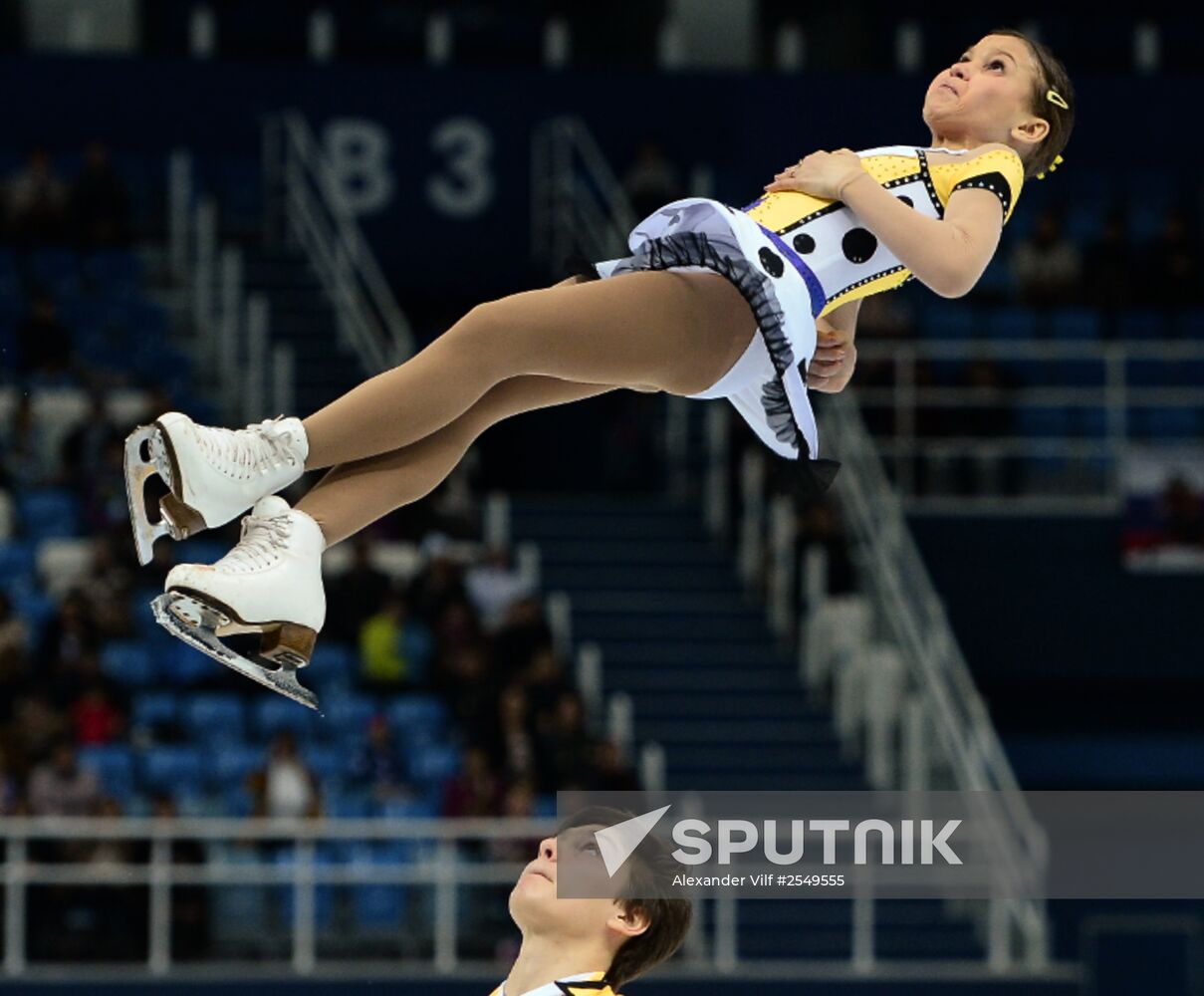 2015 Russian Figure Skating Championships. Pairs. Short program