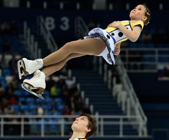 2015 Russian Figure Skating Championships. Pairs. Short program
