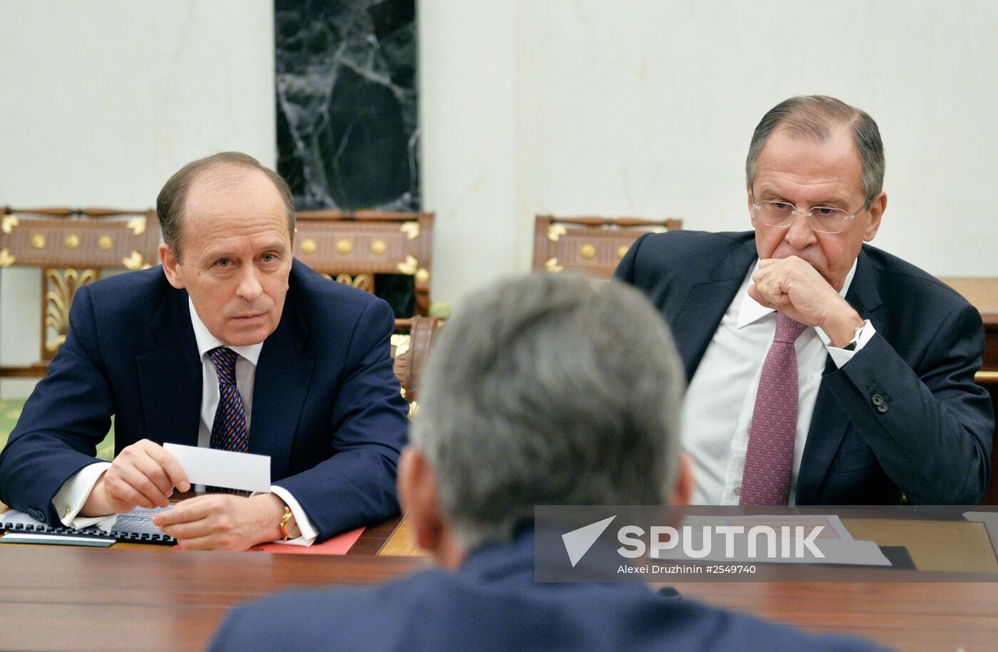 Vladimir Putin chairs Russian Security Council meeting