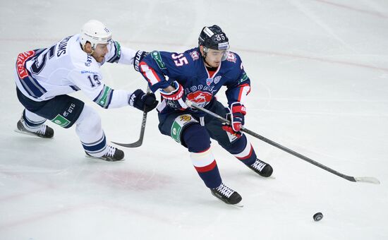 Kontinental Hockey League. Torpedo vs. Dynamo (Moscow)