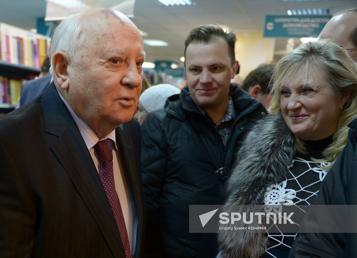 Mikhail Gorbachev presents his After the Kremlin