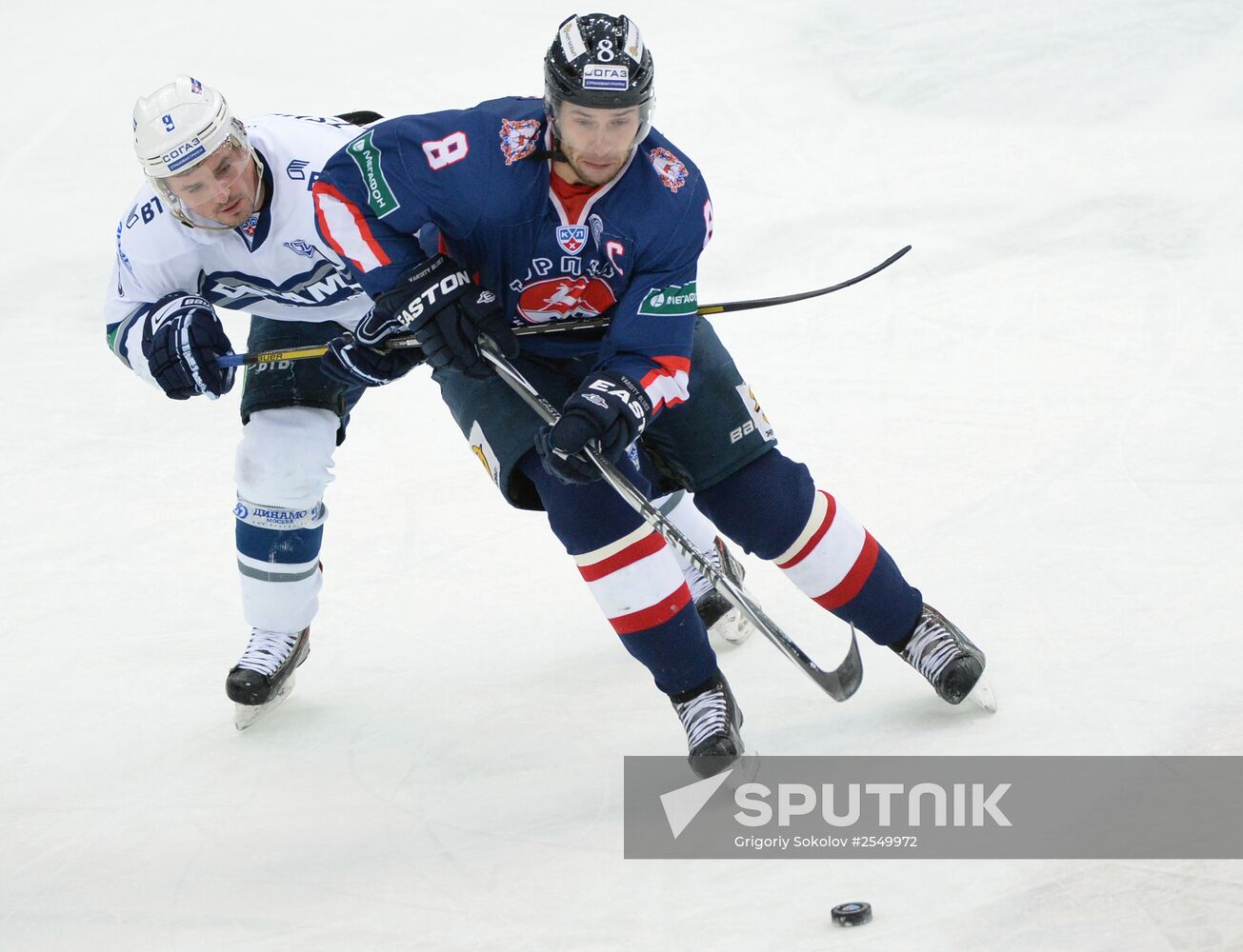 Kontinental Hockey League. Torpedo vs. Dynamo (Moscow)