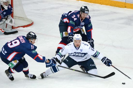 Kontinental Hockey League. Torpedo vs. Dynamo (Moscow)