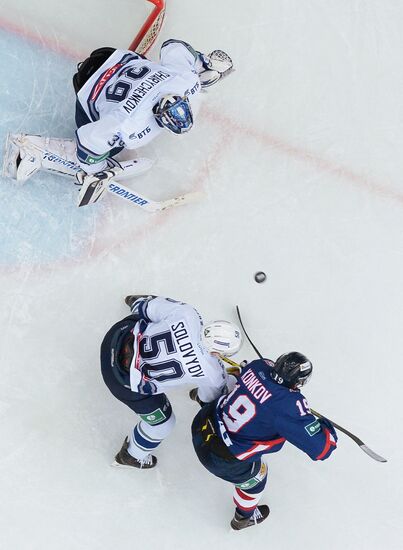 Kontinental Hockey League. Torpedo vs. Dynamo (Moscow)