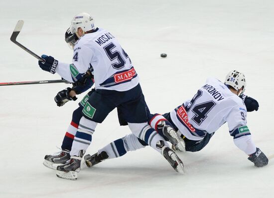 Kontinental Hockey League. Torpedo vs. Dynamo (Moscow)