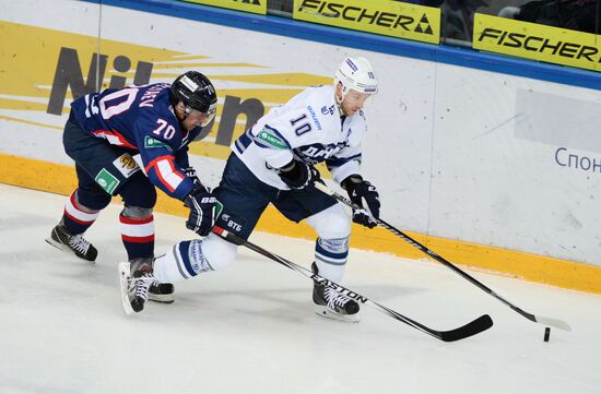 Kontinental Hockey League. Torpedo vs. Dynamo (Moscow)