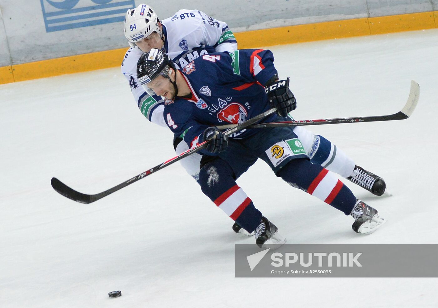 Kontinental Hockey League. Torpedo vs. Dynamo (Moscow)