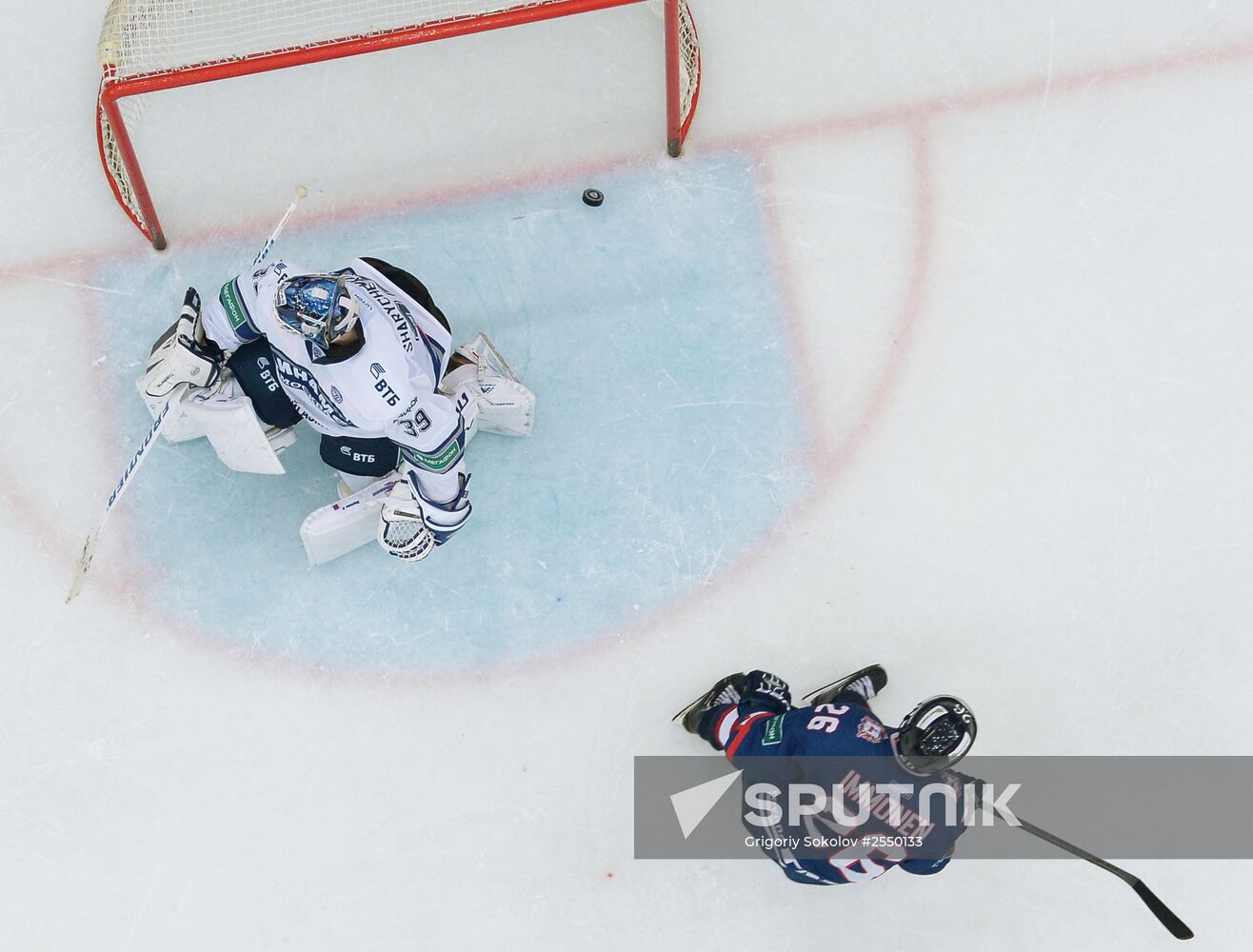 Kontinental Hockey League. Torpedo vs. Dynamo (Moscow)