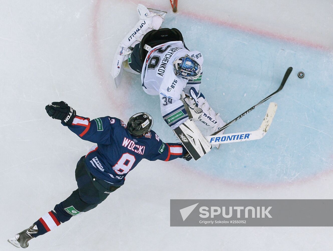 Kontinental Hockey League. Torpedo vs. Dynamo (Moscow)