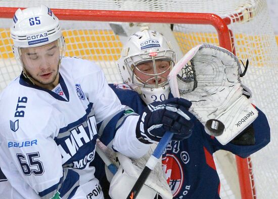 Kontinental Hockey League. Torpedo vs. Dynamo (Moscow)
