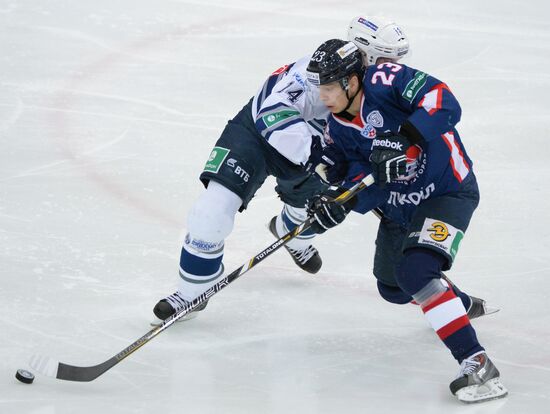 Kontinental Hockey League. Torpedo vs. Dynamo (Moscow)