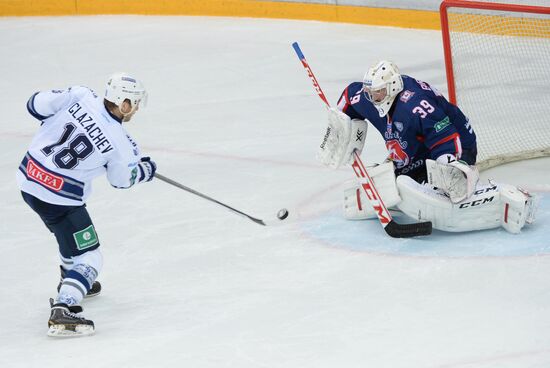 Kontinental Hockey League. Torpedo vs. Dynamo (Moscow)