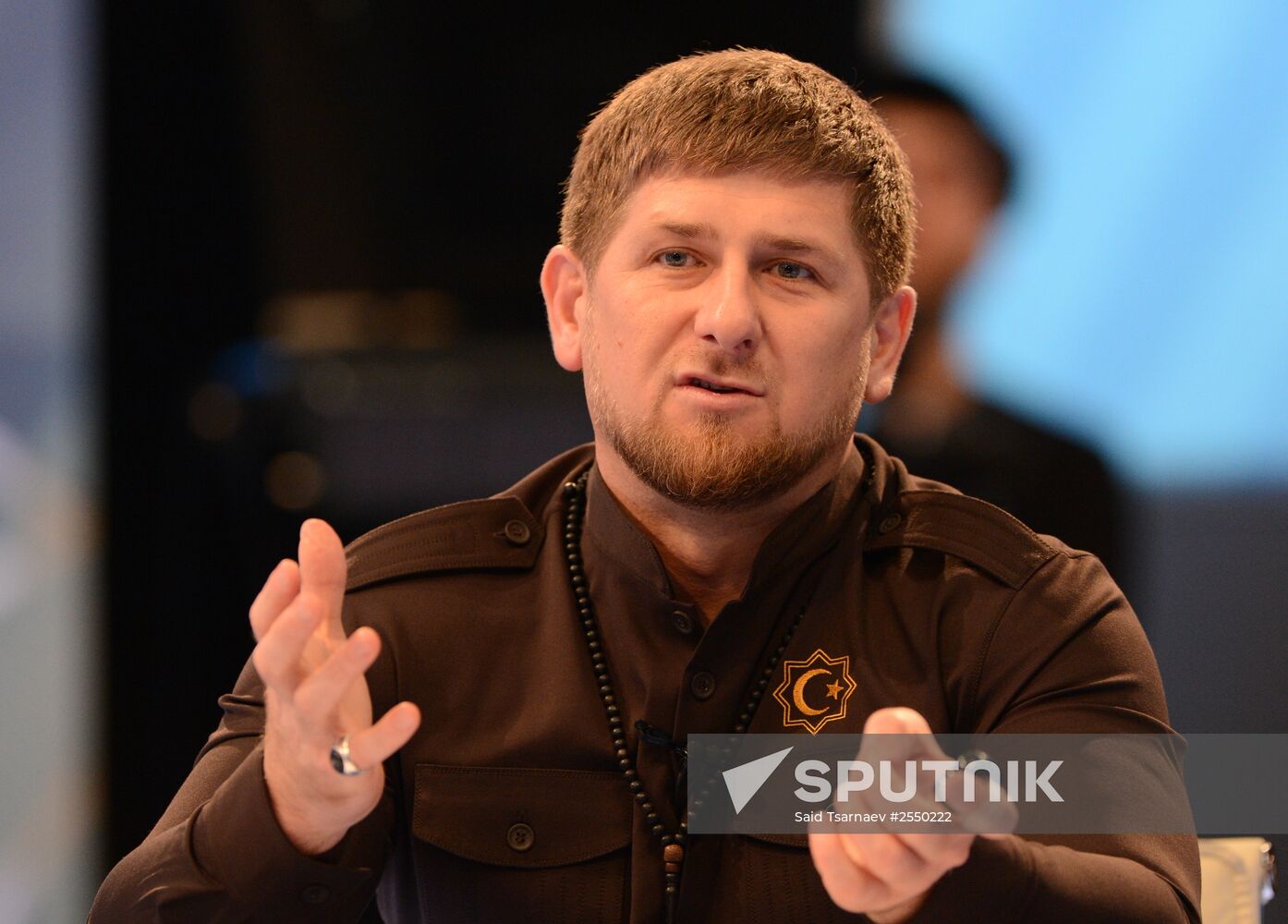 News conference with Ramzan Kadyrov