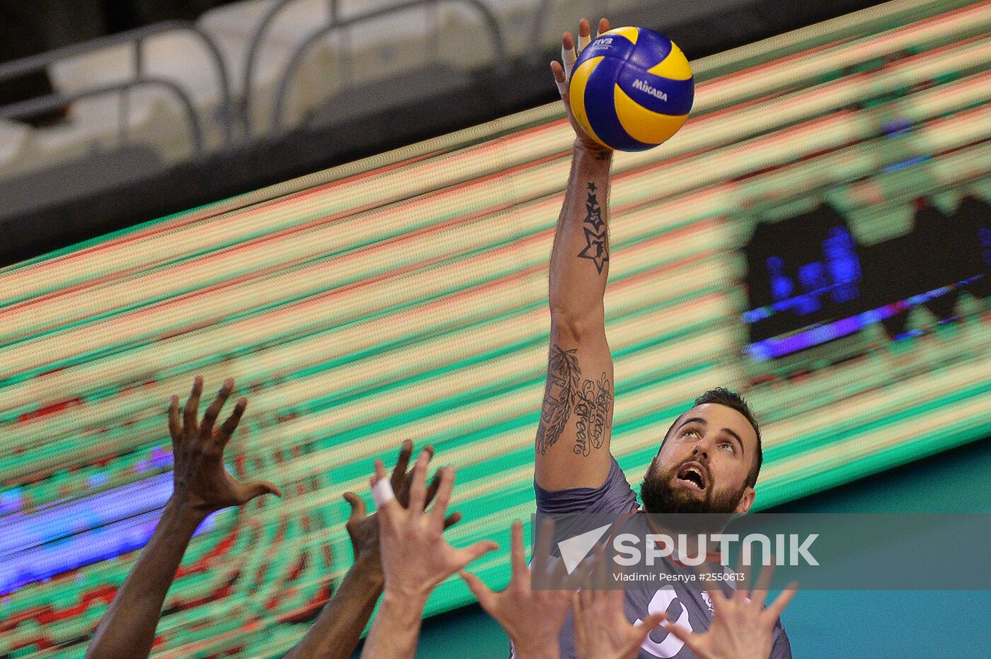 Volleyball. Cup of Russia. Men. Belogorie vs. Lokomotiv