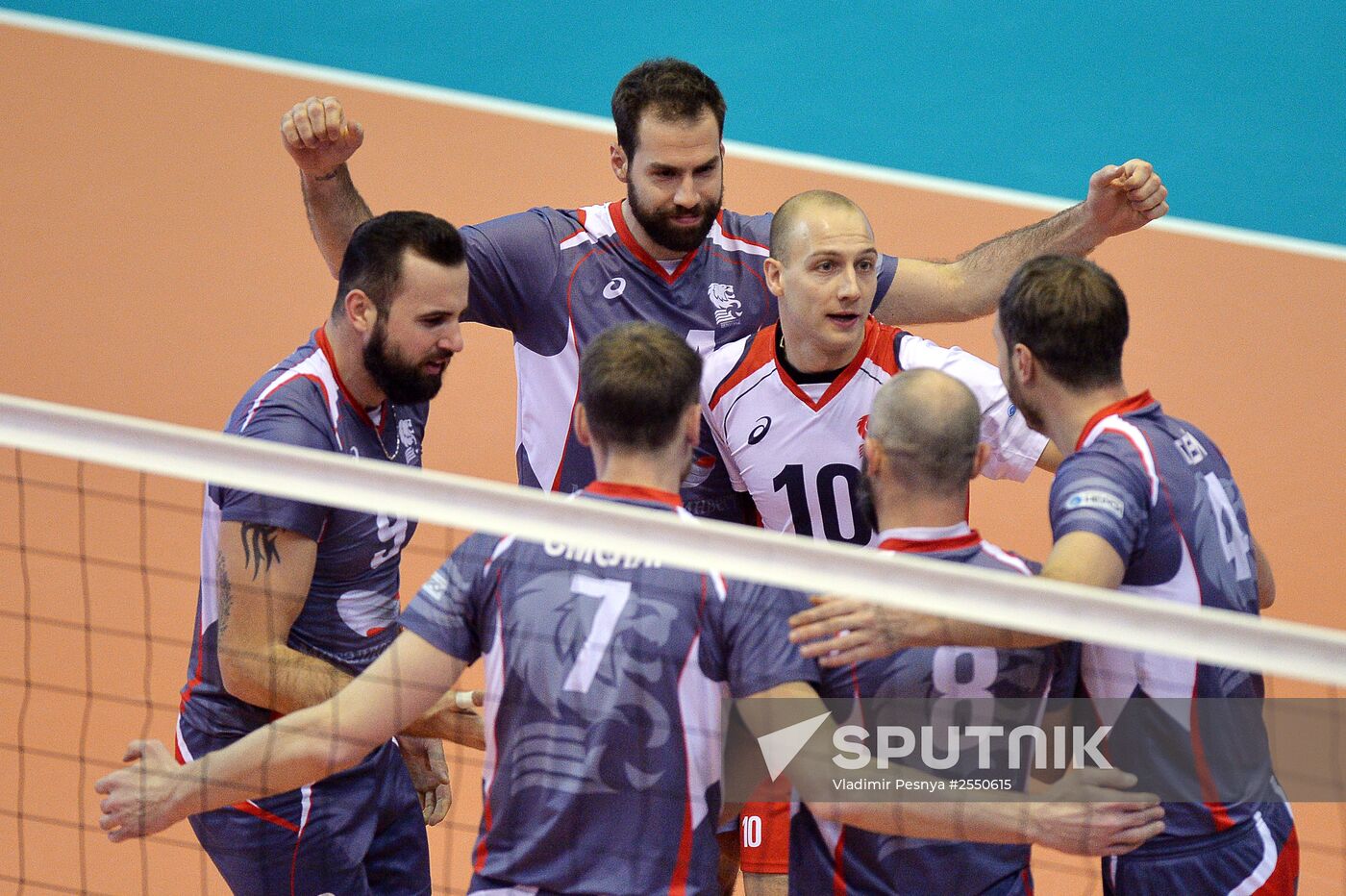 Volleyball. Cup of Russia. Men. Belogorie vs. Lokomotiv