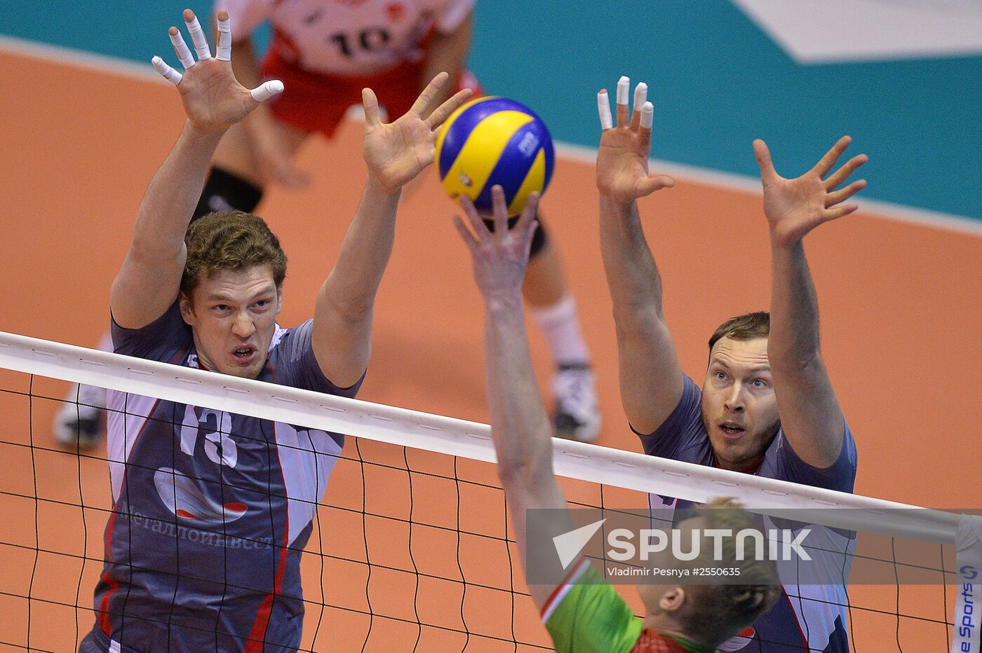 Volleyball. Cup of Russia. Men. Belogorie vs. Lokomotiv