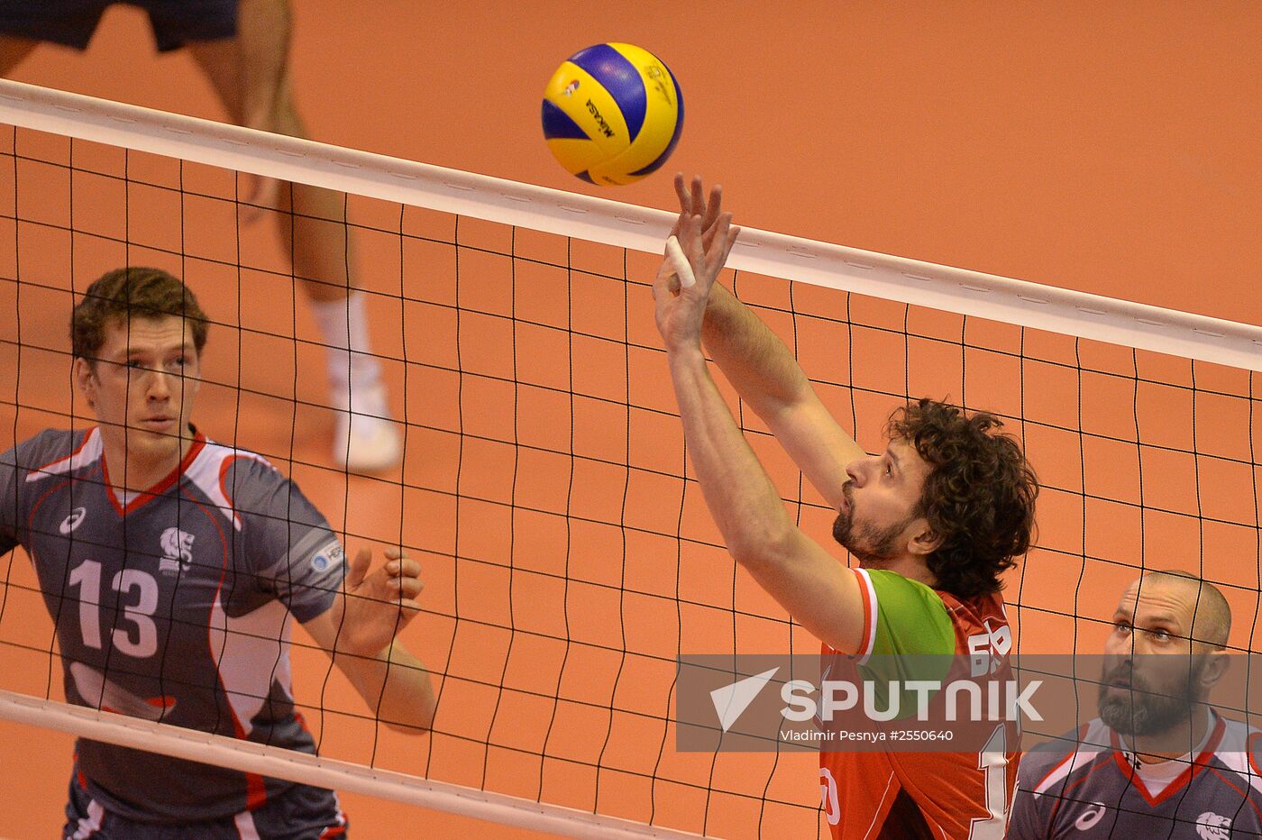 Volleyball. Cup of Russia. Men. Belogorie vs. Lokomotiv