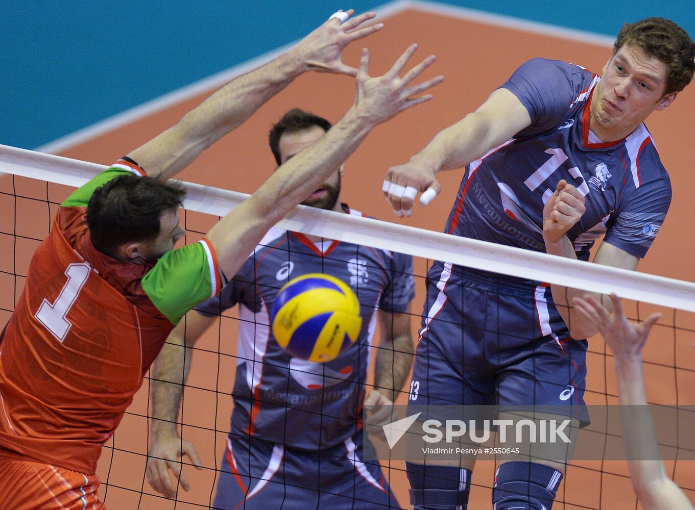 Volleyball. Cup of Russia. Men. Belogorie vs. Lokomotiv