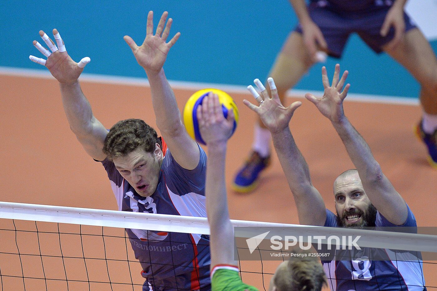 Volleyball. Cup of Russia. Men. Belogorie vs. Lokomotiv