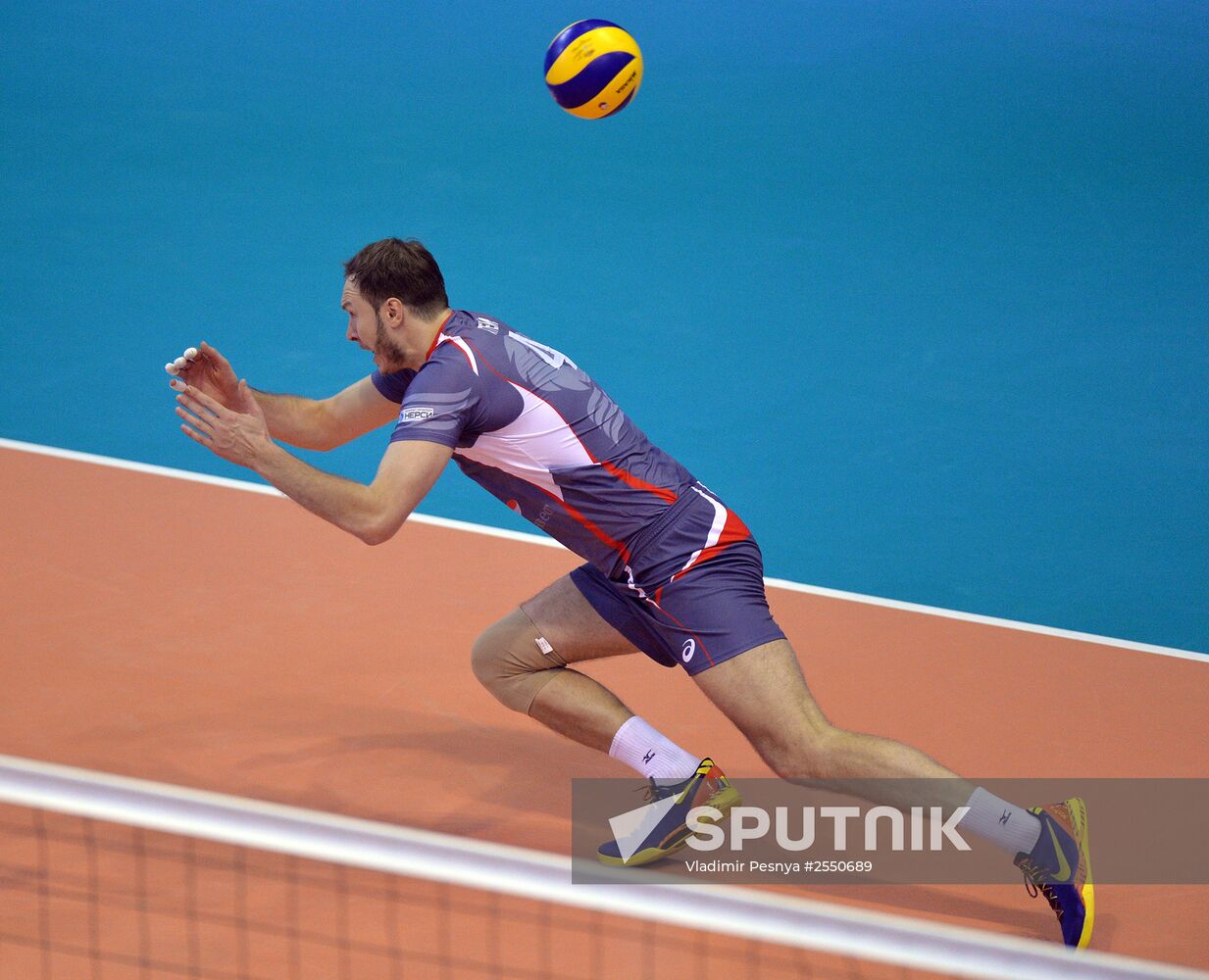 Volleyball. Cup of Russia. Men. Belogorie vs. Lokomotiv