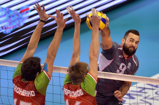 Volleyball. Cup of Russia. Men. Belogorie vs. Lokomotiv